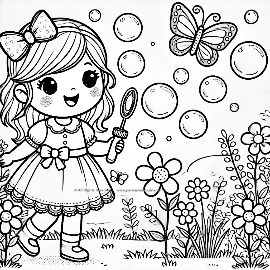 Colouring for Kids - Bubbles