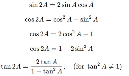 Trigonometric-Identities-Double-Angle