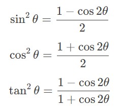 Trigonometric-Identities-Power-Reducing